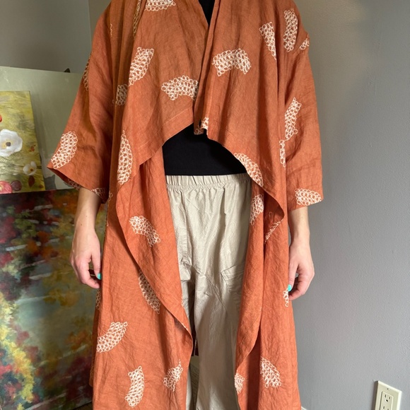 Orange Robe Jacket - Picture 5 of 6